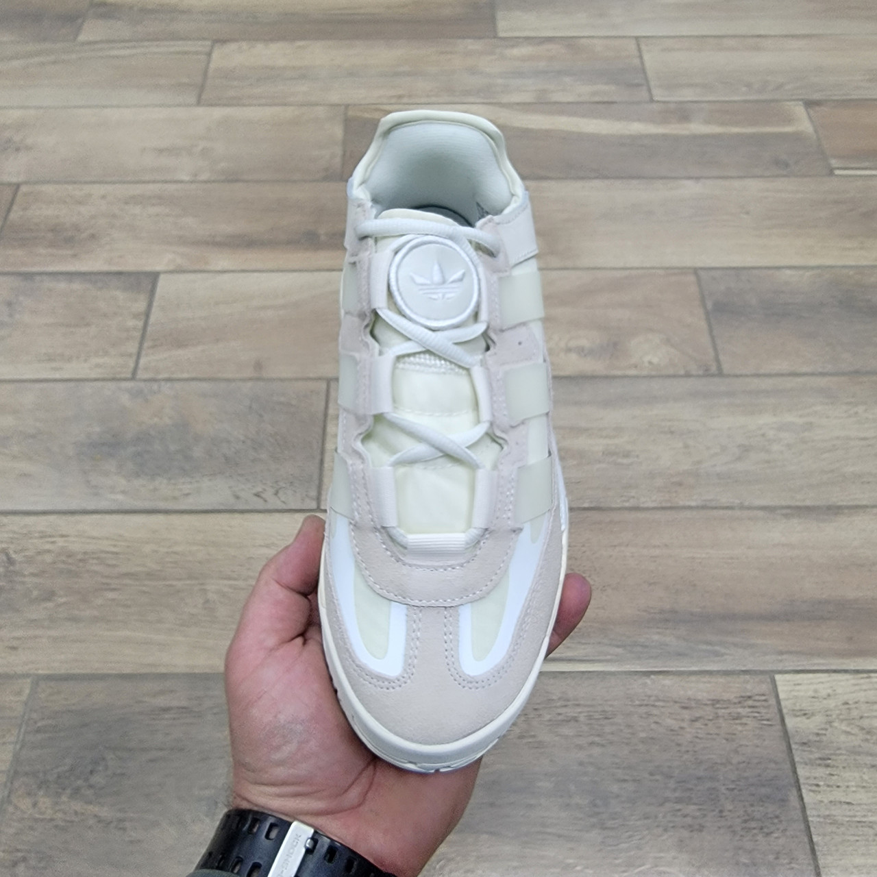 Кроссовки Adidas Niteball Cream White - фото 3 - id-p160008250