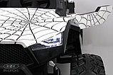 Детский электромобиль RiverToys Buggy A707AA 4WD (белый Spider) Кондиционер двухместный полноприводный, фото 6