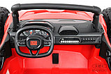 Детский электромобиль RiverToys JS3168 (красный) Двухместный, фото 5