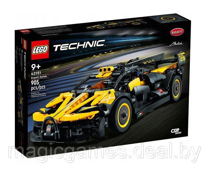 42151 LEGO Technic Bugatti Bolide - фото 1 - id-p203993879