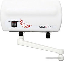 Проточный электрический водонагреватель-кран Atmor Basic 5 кВт кран
