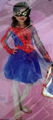 Костюм карнавальный для девочки "Человек-паук" (Beautiful Spider Girl) - фото 2 - id-p27887271