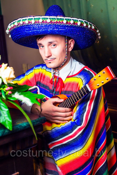 Карнавальный костюм мексиканский - фото 3 - id-p27893386
