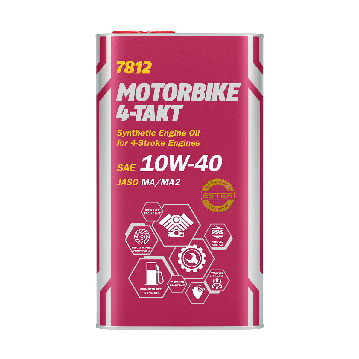 Motorbike 4-Takt 10W-40 MANNOL 7812, 1л MOTO - фото 5 - id-p204004484