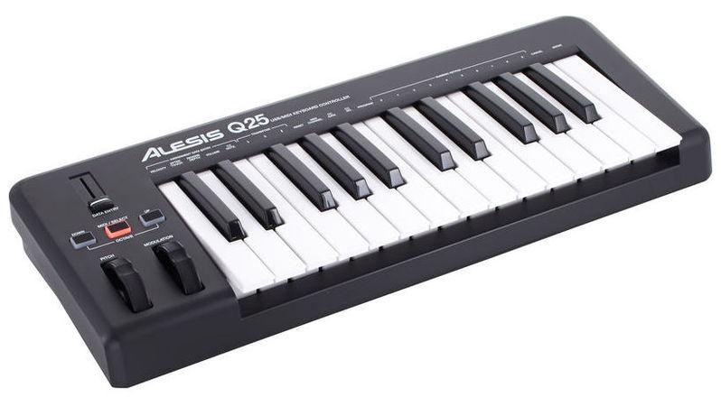 MIDI-клавиатура Alesis Q25 - фото 2 - id-p102720060