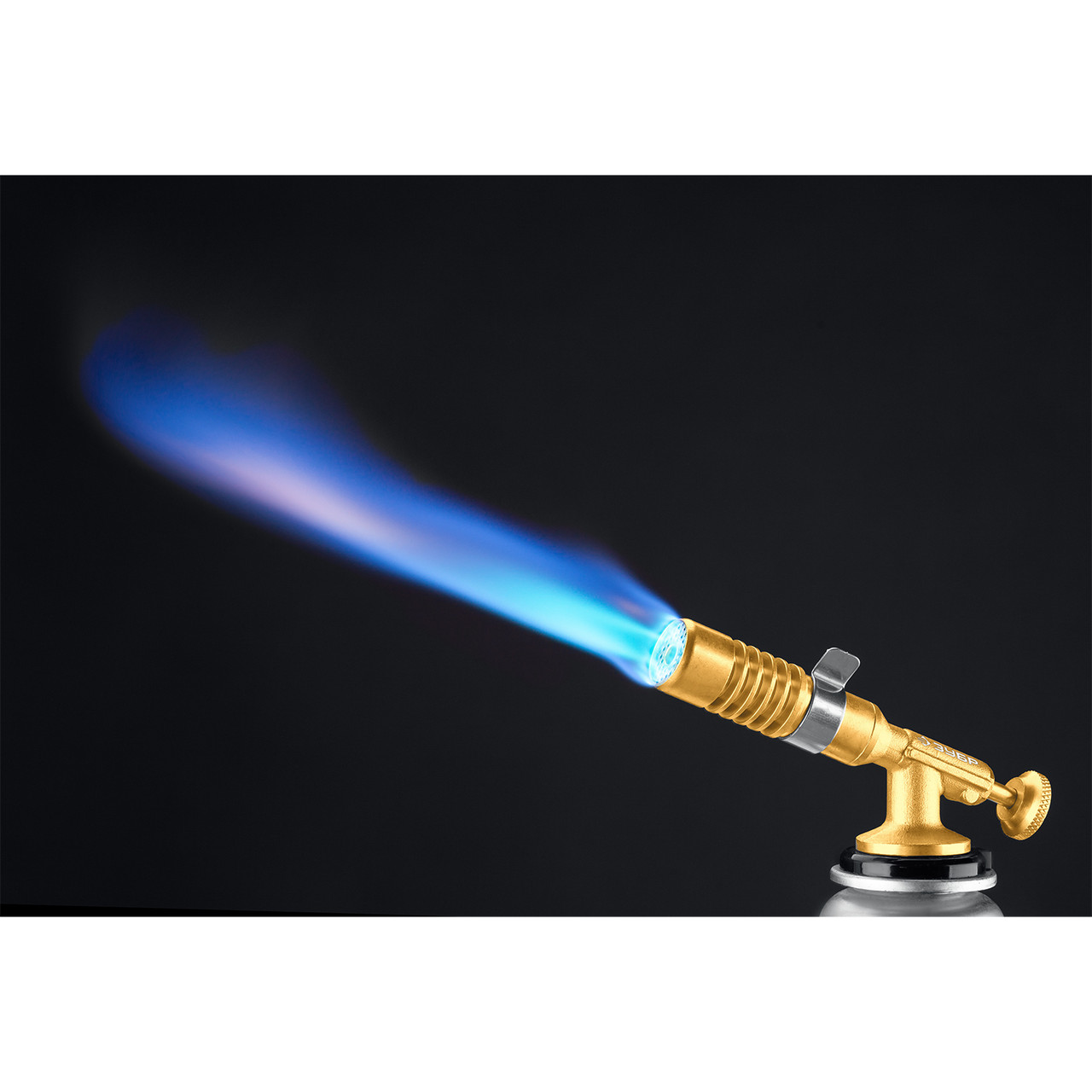 Газовая горелка ЗУБР Профессионал ГРМ-200 цельнометаллическая, 2-в-1,на баллон с цанговым соединением,1300°C - фото 5 - id-p204012856