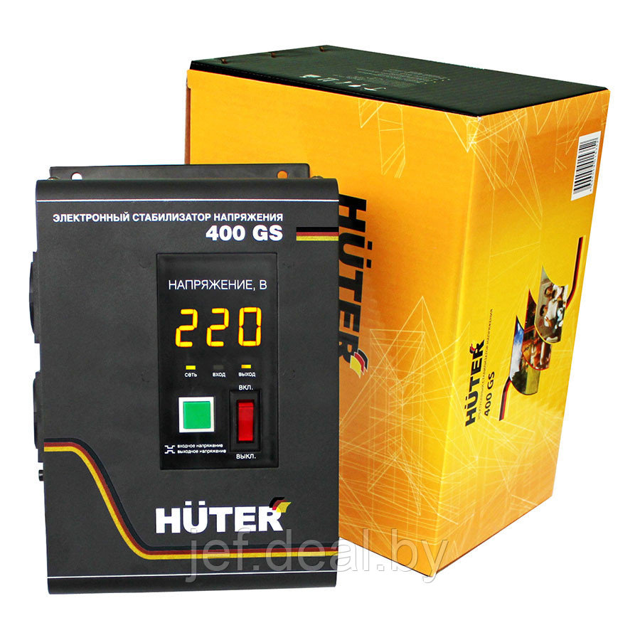 Стабилизатор напряжения настенный HUTER 400GS Huter 63/6/12 - фото 1 - id-p199699278