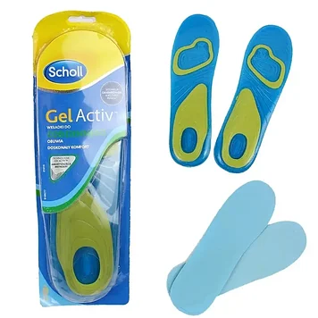 Гелевые стельки для обуви Scholl Gel Active (Шоль Гель Актив)  размер 42-48