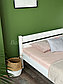 Двуспальная  кровать "Бора" 120х200 (белый воск), фото 2