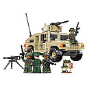 Конструктор Бронированный внедорожник Hummer M1114 Sembo 207121, 497 дет., фото 2