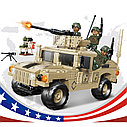 Конструктор Бронированный внедорожник Hummer M1114 Sembo 207121, 497 дет., фото 3