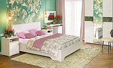 Модульная спальня Сальма 3 (Анкон-белый глянец) фабрика Стендмебель, фото 3