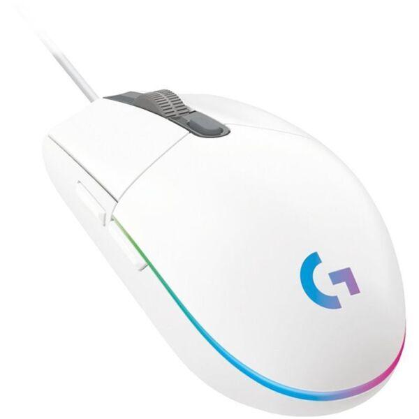 Мышь игровая Logitech G102 Lightsync 6 кнопок 8000 dpi Белая - фото 3 - id-p203973950