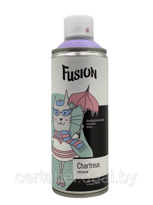 Аэрозольная краска Fusion Chartreux "коты прованса" аэрозоль 520мл - фото 2 - id-p158073359