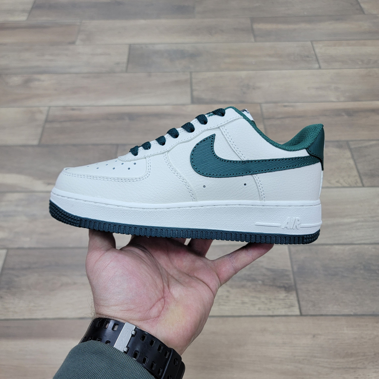 Кроссовки Nike Air Force 1 Low Beige Green