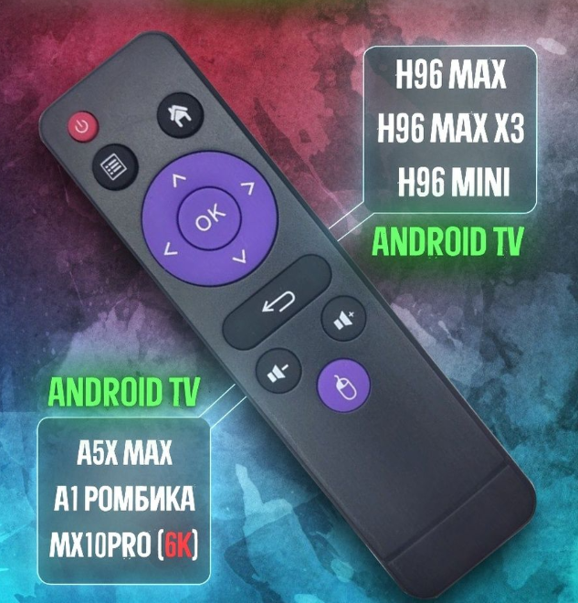 Телевизионная андроид приставка Smart TV H96 Max, Android 9, 4K UltraHD 2G/16Gb с пультом ДУ - фото 8 - id-p204024682