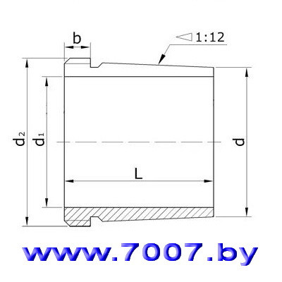 Втулка стяжная AH2315 - фото 3 - id-p204024974