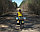 Велосумка на багажник Турлан Мустанг-90 л черный/желтый, фото 5