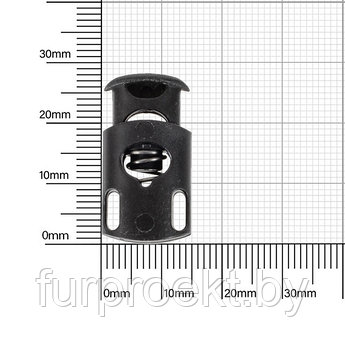 Стопор (фиксатор) 202-С черн.(d отв. 6мм) (Б)