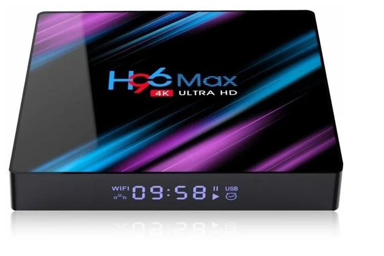 Телевизионная андроид приставка Smart TV H96 Max, Android 9, 4K UltraHD 2G/16Gb с пультом ДУ H96 Max - фото 2 - id-p204037486