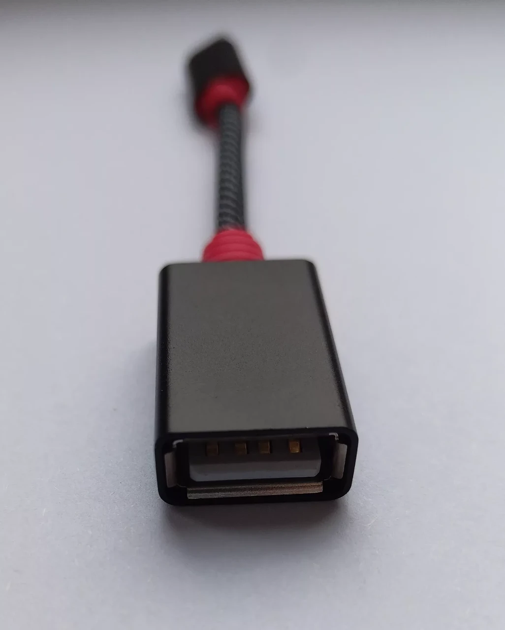 Адаптер-переходник OTG Cable SX-54 с Micro USB на Type-C (вход Микро ЮСБ, выход Тайп СИ) - фото 2 - id-p204044338