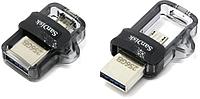 Накопитель SanDisk Ultra Dual Drive m3.0 SDDD3-256G-G46 USB3.0/USB micro-B OTG Flash Drive 256Gb (RTL