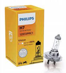 Галогенная лампы Philips H7+30%