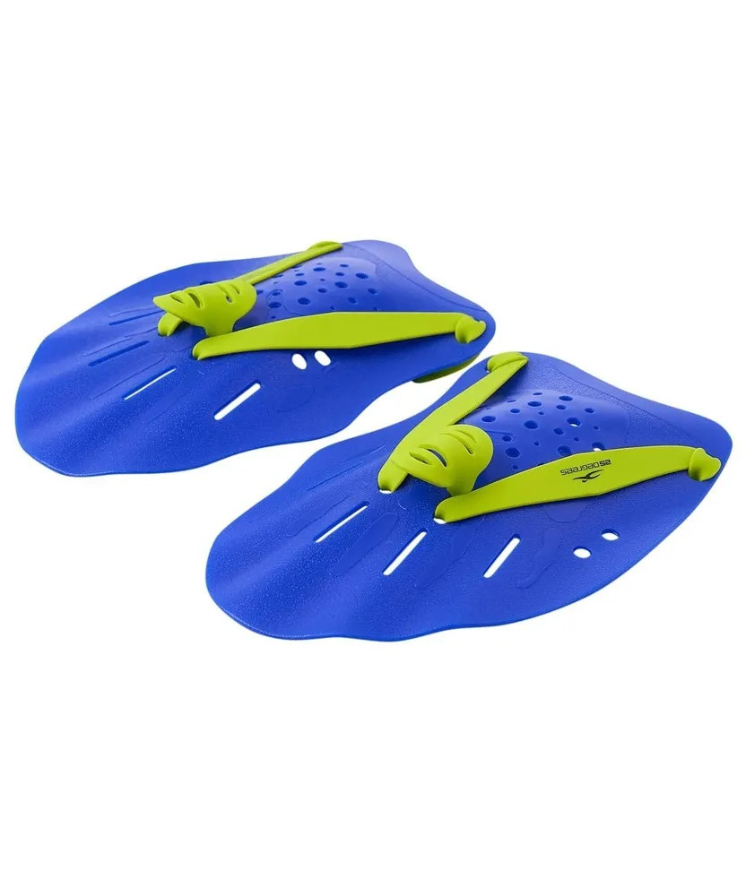 Лопатки для плавания 25DEGREES Alfa (голубой/лайм) 25D22008-B-L - фото 2 - id-p204072852
