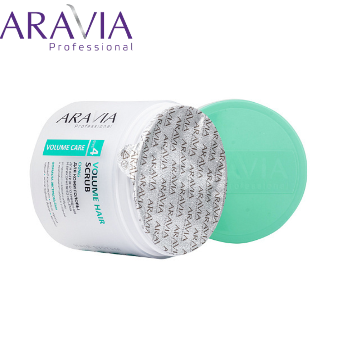 Скраб для кожи головы Aravia Professional Volume Hair Scrub - фото 3 - id-p204075602