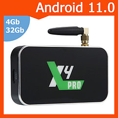 Смарт ТВ приставка Ugoos X4 Pro S905X4 4G + 32G андроид TV Box