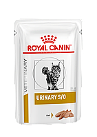 85гр Влажный корм ROYAL CANIN Urinary S/O LOAF диета для взрослых кошек при заболеваниях мочевыводящих путей,