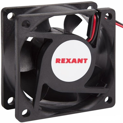 Вентилятор для корпуса Rexant RX 6025MS 12VDC 72-5062, фото 2