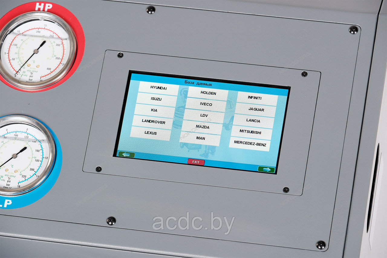 Установка автомат для заправки автомобильных кондиционеров NORDBERG NF14 - фото 6 - id-p204085646