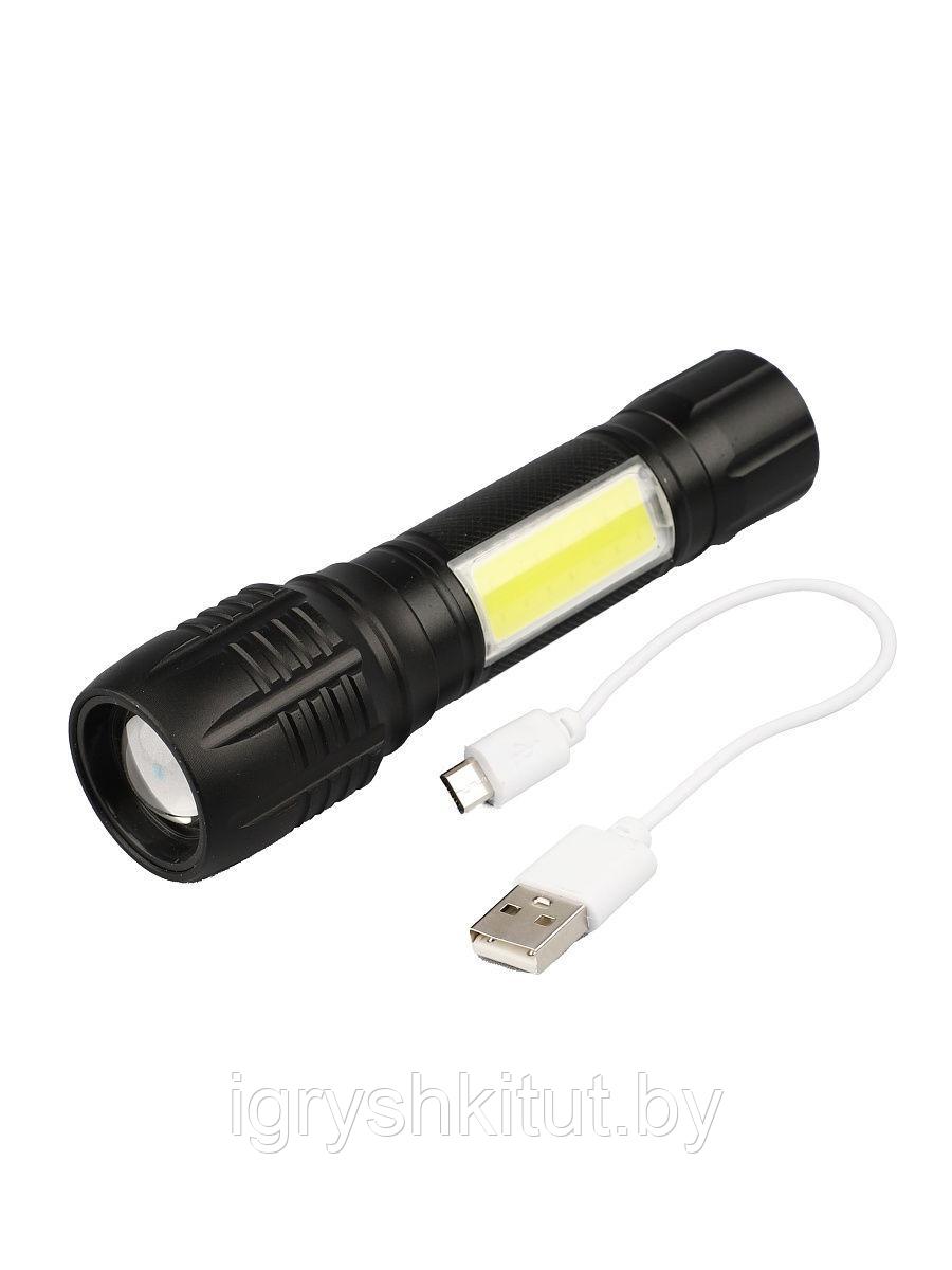 Фонарь светодиодный с USB зарядкой - фото 1 - id-p204085675