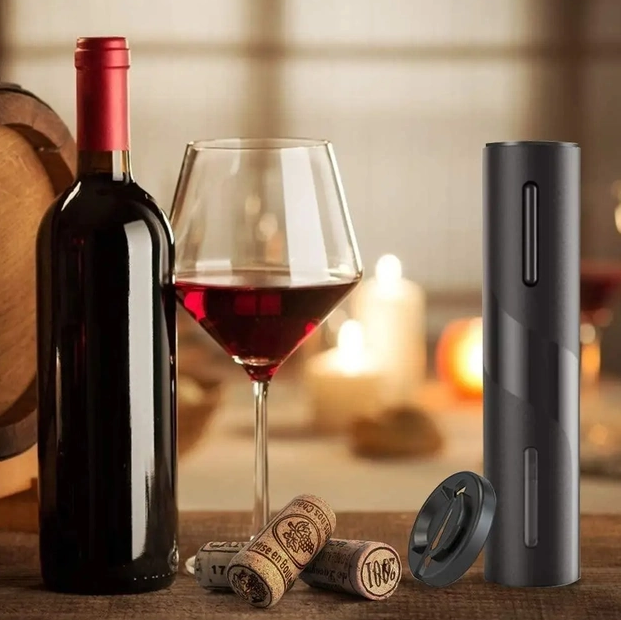 Электрический штопор для вина Electric wine opener 23 см