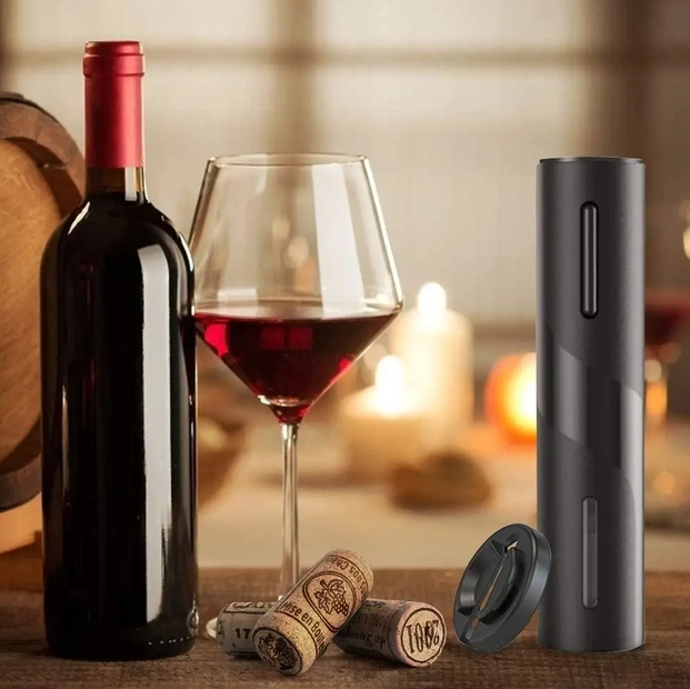 Электрический штопор для вина Electric wine opener 23 см - фото 2 - id-p204085708