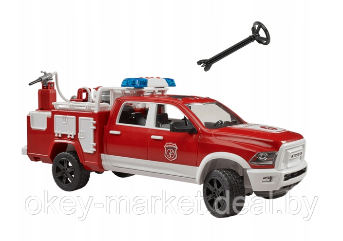 Пожарная машина Bruder Dodge Ram 2500 - фото 4 - id-p204085700