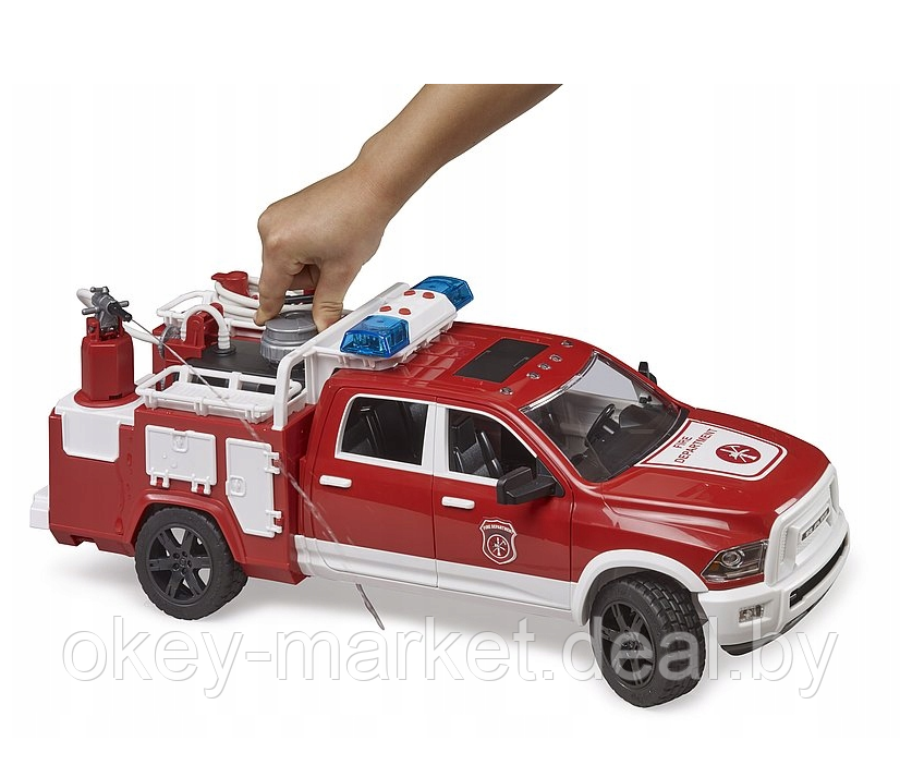 Пожарная машина Bruder Dodge Ram 2500 - фото 5 - id-p204085700