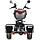 Электроскутер White Siberia Trike Mini 1500W 2024 черный, фото 7