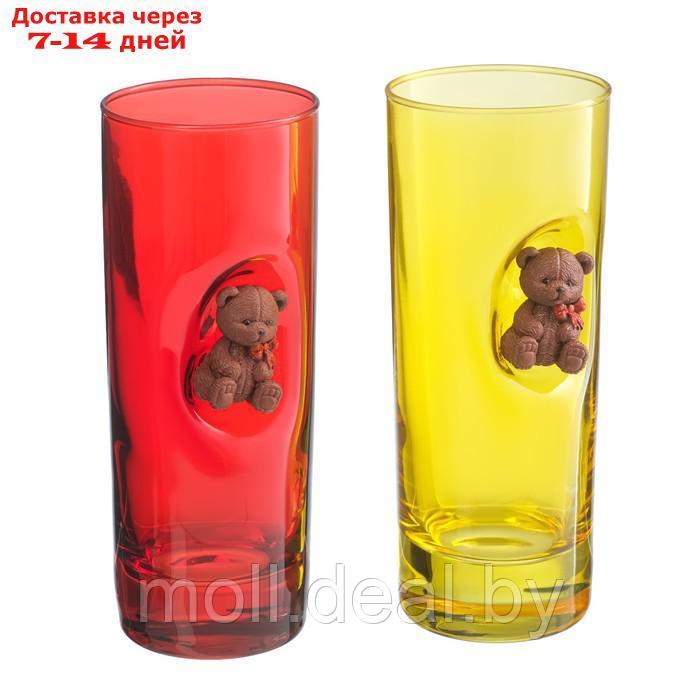 Набор "2 стакана с медвежатами", 200 мл - фото 2 - id-p204040034