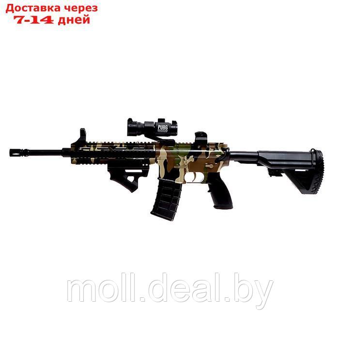 Штурмовая винтовка M416, стреляет гелевыми пулями, работает от аккумулятора - фото 3 - id-p204042033