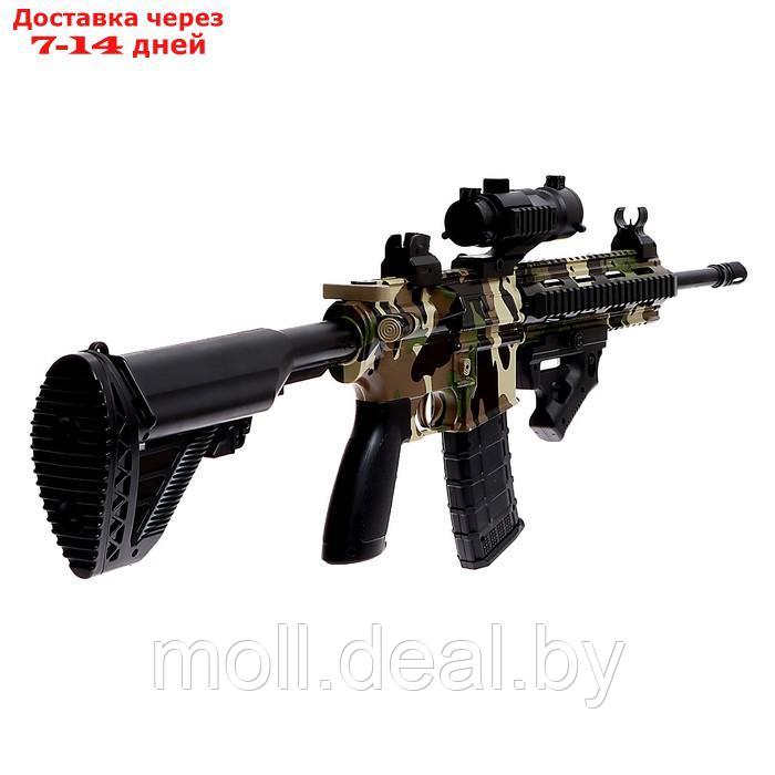 Штурмовая винтовка M416, стреляет гелевыми пулями, работает от аккумулятора - фото 4 - id-p204042033