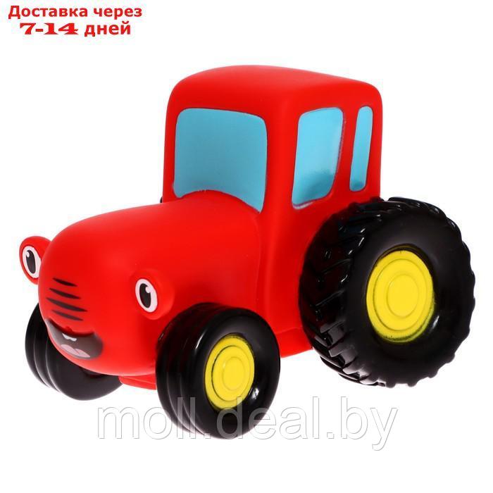 Игрушка для ванны "Синий трактор" красный, 10 см LX-STRED - фото 1 - id-p204035666