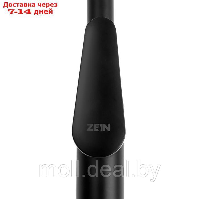 Смеситель для кухни ZEIN Z86, однорычажный, картридж керамика 40 мм, нерж. сталь, черный - фото 3 - id-p204040214