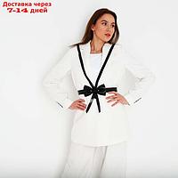 Портупея жен 2,8*0,5*105 см, иск кожа, бантик , черный