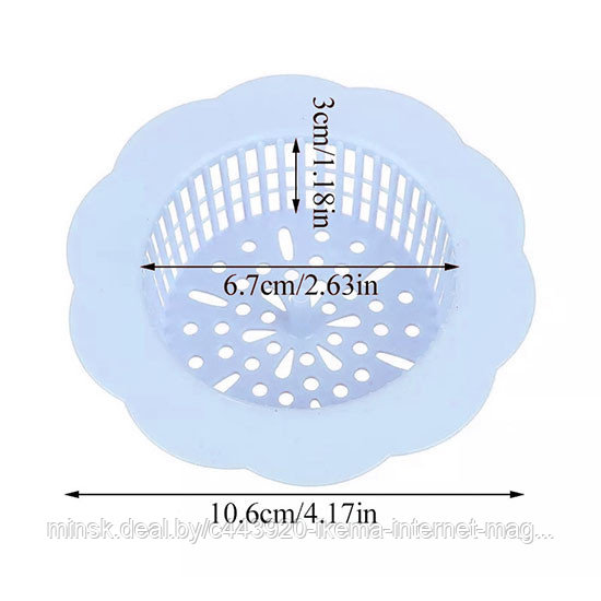 Ситечко в раковину 10,5 см. (QH2-11) - фото 3 - id-p115967887