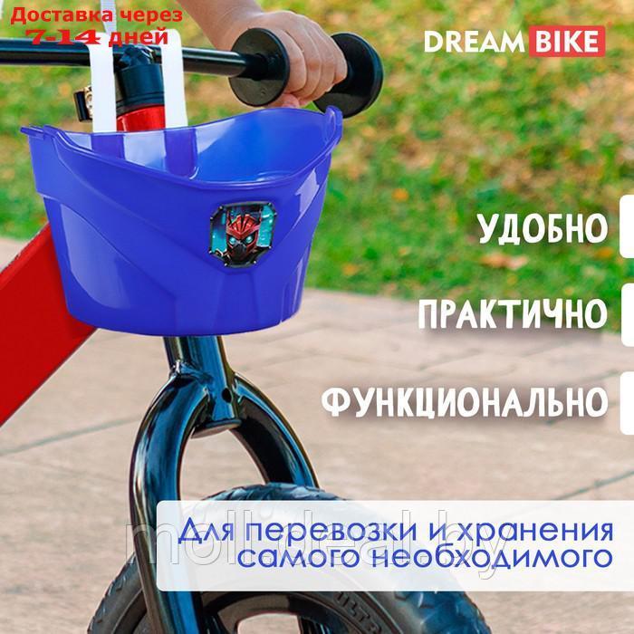 Корзинка детская "Робот" Dream Bike, цвет синий - фото 3 - id-p204042684