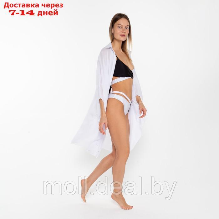 Туника пляжная женская, цвет белый, размер 48 - фото 7 - id-p204043700