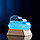 Барометр - штормгласс "Облачко" 11х7х4см, голубое, фото 2