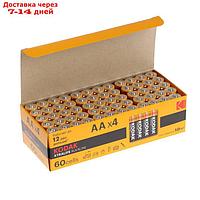 Батарейка алкалиновая Kodak Xtralife, AA, LR6-60BOX, 1.5В, бокс, 60 шт.